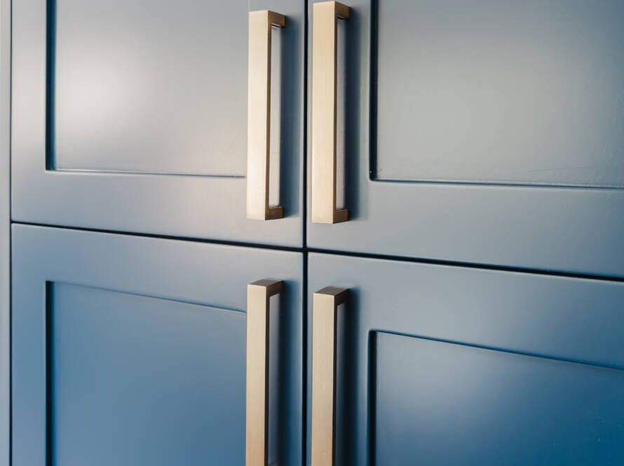 Custom cabinets and storage solutions in Austin kitchen remodel