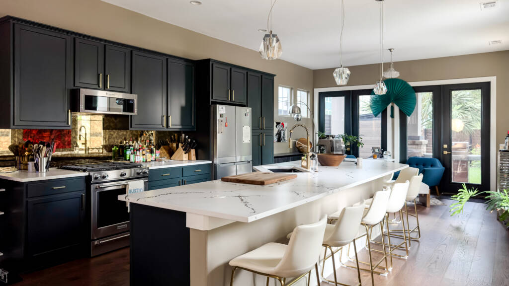 Contemporary kitchen renovation in Austin, TX